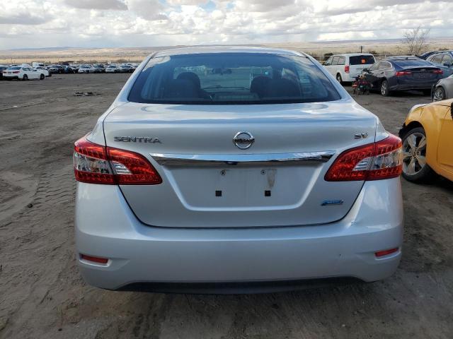 3N1AB7AP4EY307755 - 2014 NISSAN SENTRA S SILVER photo 6