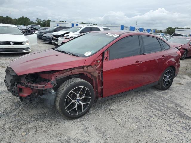 1FADP3H28HL202492 - 2017 FORD FOCUS SEL RED photo 1