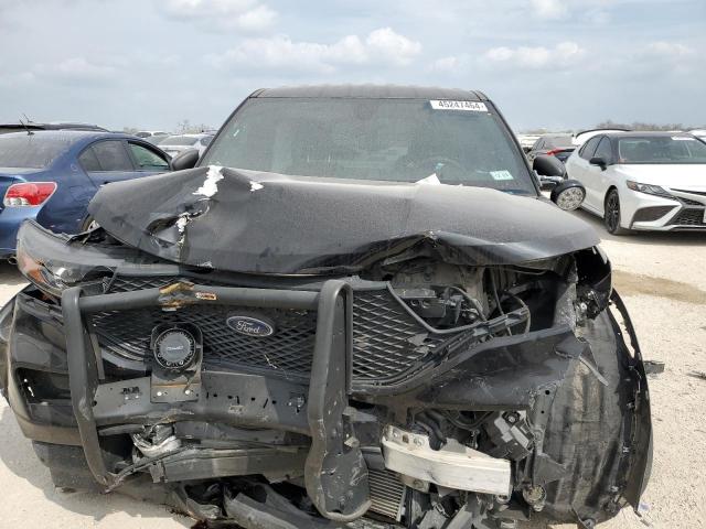 1FM5K8AB1MGC45400 - 2021 FORD EXPLORER POLICE INTERCEPTOR Սև լուսանկար 5