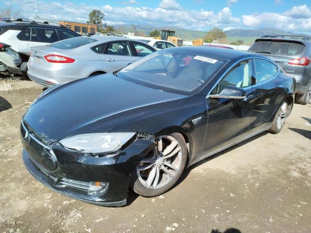 5YJSA1H19EFP63216 - 2014 TESLA MODEL S 黑色 照片 1