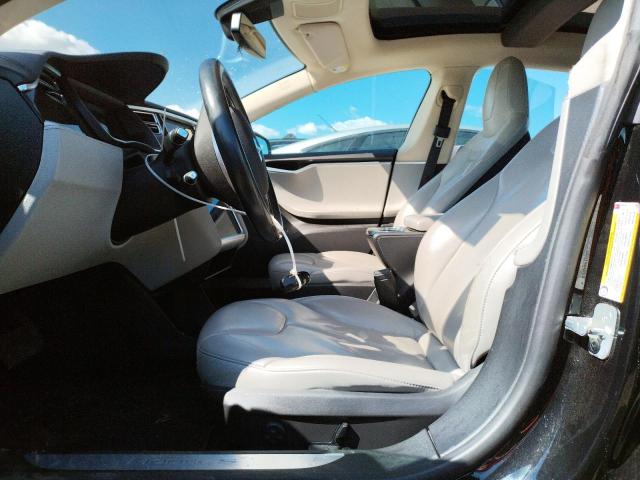 5YJSA1H19EFP63216 - 2014 TESLA MODEL S 黑色 照片 7