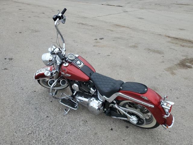 1HD1JD5198Y028255 - 2008 HARLEY-DAVIDSON FLSTN RED photo 3