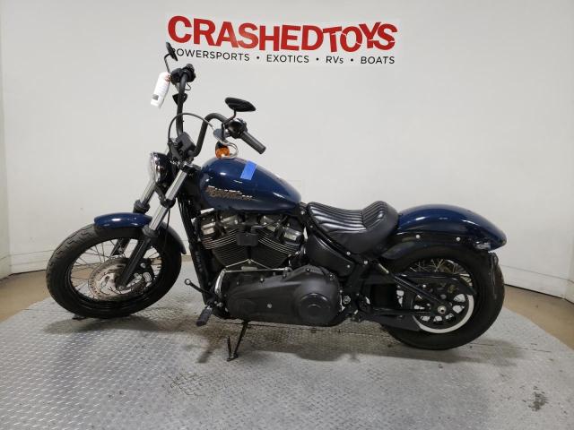 1HD1YJJ25KB066598 - 2019 HARLEY-DAVIDSON FXBB BLUE photo 3