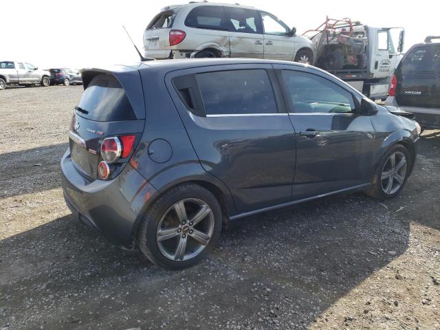 1G1JG6SB4D4179247 - 2013 CHEVROLET SONIC RS GRAY photo 3