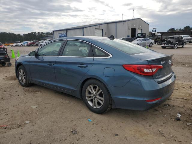 5NPE24AFXHH447668 - 2017 HYUNDAI SONATA SE BLUE photo 2