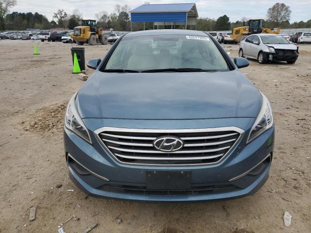 5NPE24AFXHH447668 - 2017 HYUNDAI SONATA SE BLUE photo 5