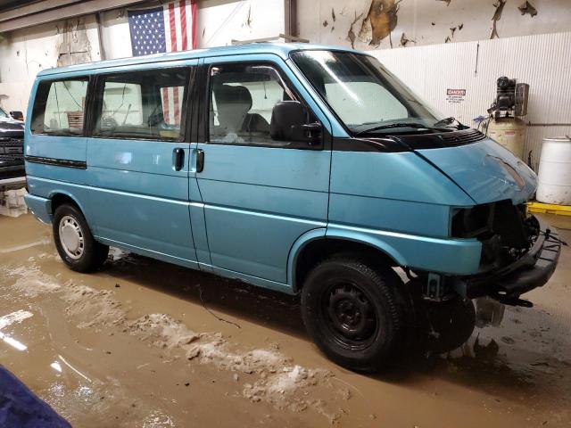 WV2KC0705PH004158 - 1993 VOLKSWAGEN EUROVAN GL TEAL photo 4