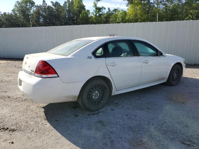 2G1WS57M291285658 - 2009 CHEVROLET IMPALA POLICE WHITE photo 3