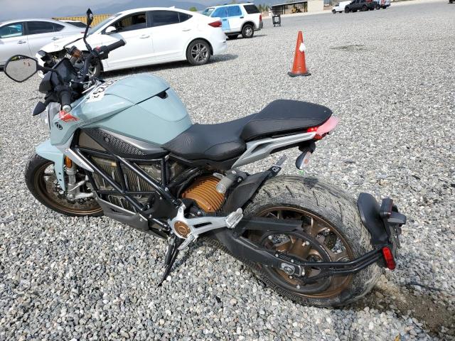 538ZFAZ75LCK12950 - 2020 ZERO MOTORCYCLES INC SR/F TURQUOISE photo 3