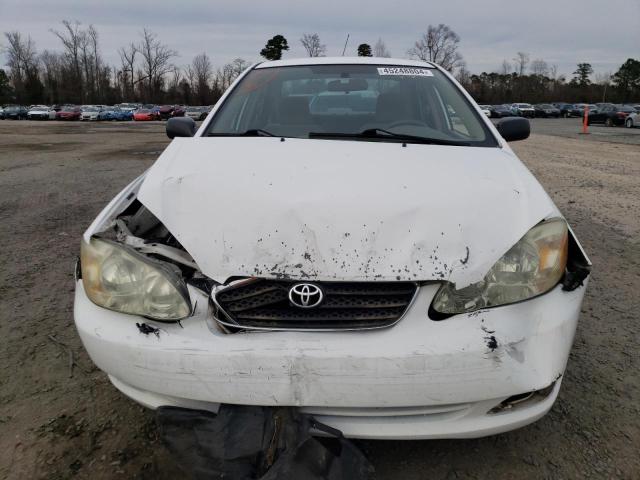 2T1BR32E97C764356 - 2007 TOYOTA COROLLA CE WHITE photo 5