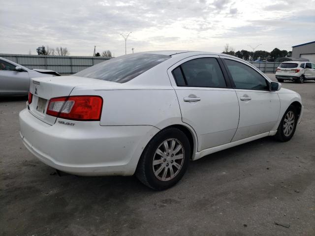 4A32B2FF4CE022033 - 2012 MITSUBISHI GALANT FE WHITE photo 3