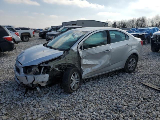 1G1JC5SH0E4172257 - 2014 CHEVROLET SONIC LT SILVER photo 1