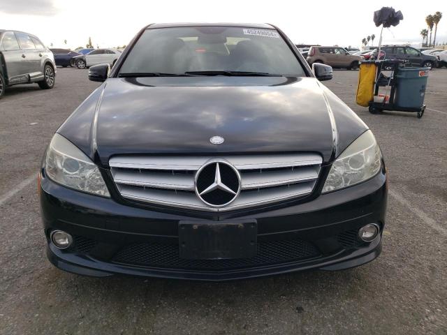 WDDGF5EB3AR089795 - 2010 MERCEDES-BENZ C 300 BLACK photo 5