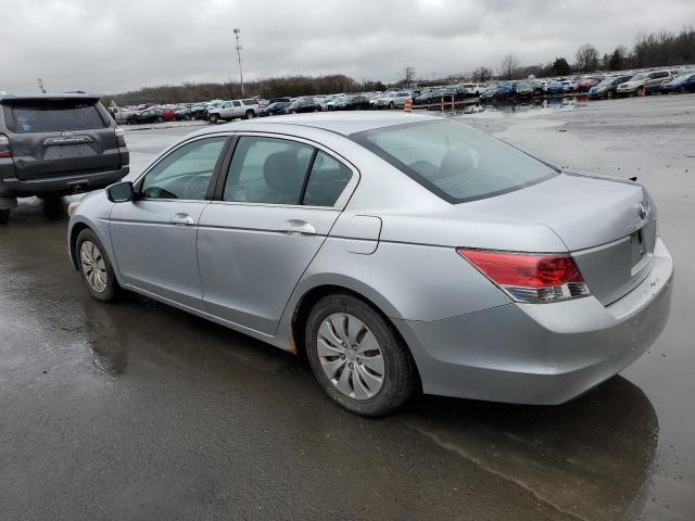 1HGCP26388A031204 - 2008 HONDA ACCORD LX SILVER photo 2