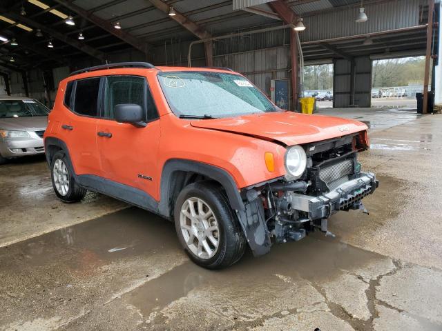 ZACNJAAB4KPK19529 - 2019 JEEP RENEGADE SPORT ORANGE photo 4