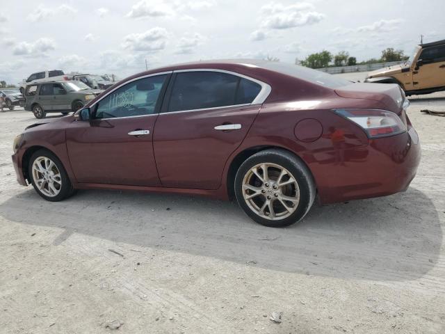 1N4AA5APXDC803287 - 2013 NISSAN MAXIMA S BROWN photo 2