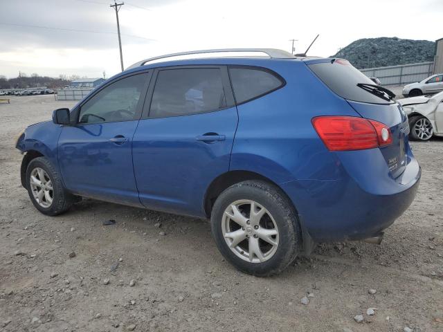 JN8AS58T58W008697 - 2008 NISSAN ROGUE S BLUE photo 2