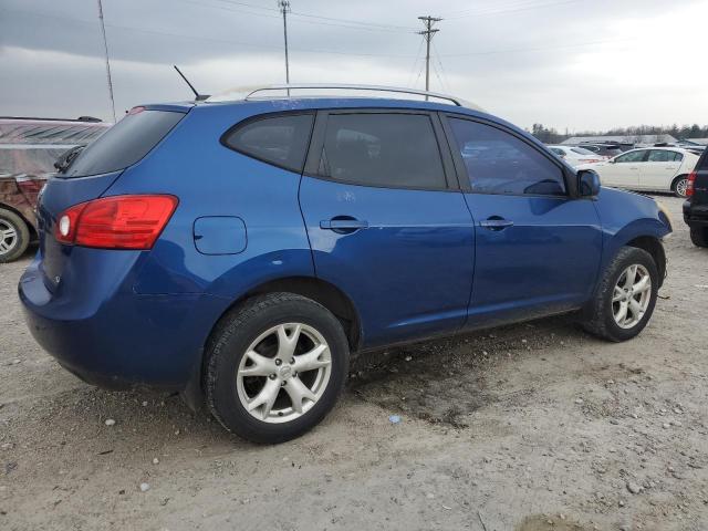 JN8AS58T58W008697 - 2008 NISSAN ROGUE S BLUE photo 3