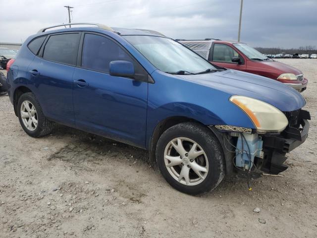 JN8AS58T58W008697 - 2008 NISSAN ROGUE S BLUE photo 4