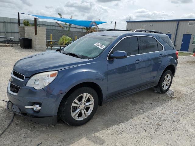 2CNALPEC3B6282650 - 2011 CHEVROLET EQUINOX LT BLUE photo 1