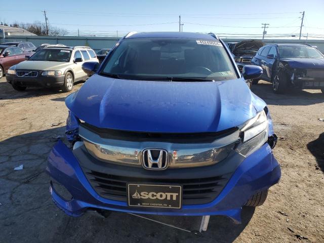 3CZRU6H76NM732101 - 2022 HONDA HR-V EXL BLUE photo 5