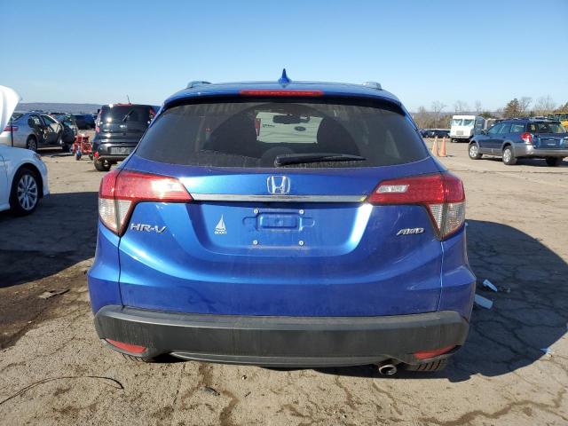 3CZRU6H76NM732101 - 2022 HONDA HR-V EXL BLUE photo 6