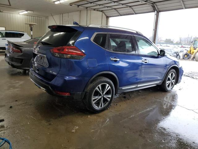 5N1AT2MV8JC851701 - 2018 NISSAN ROGUE S BLUE photo 3