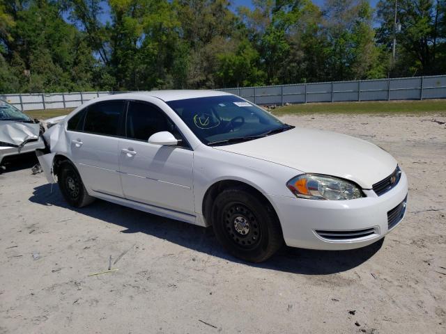 2G1WD5EM6A1234259 - 2010 CHEVROLET IMPALA POLICE WHITE photo 4