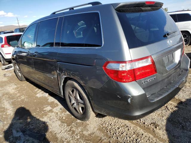 5FNRL387X7B420118 - 2007 HONDA ODYSSEY EXL GRAY photo 2