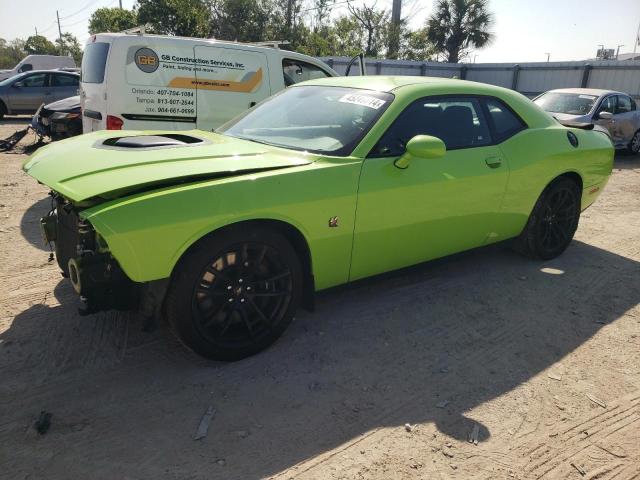 2C3CDZFJ2KH724278 - 2019 DODGE CHALLENGER R/T SCAT PACK GREEN photo 1