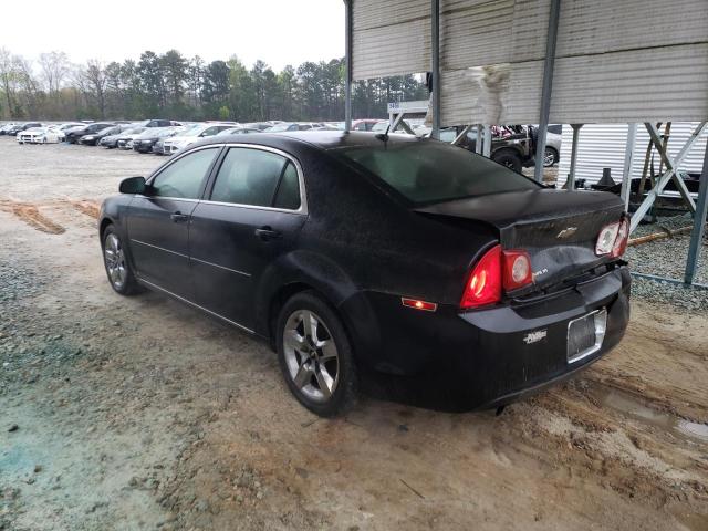 1G1ZH57BX9F163620 - 2009 CHEVROLET MALIBU 1LT BLACK photo 2
