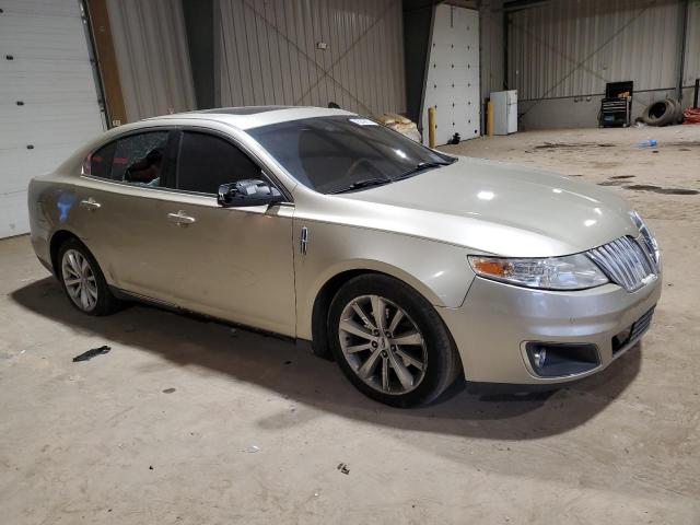 1LNHL9ER9BG604187 - 2011 LINCOLN MKS BEIGE photo 4