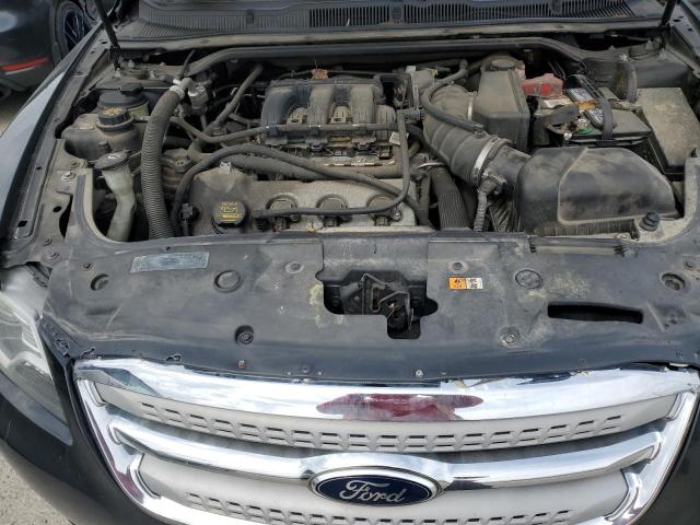 1FAHP2EW2BG149341 - 2011 FORD TAURUS SEL BLACK photo 11