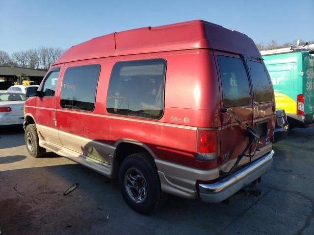 1FDPE24L12HA85866 - 2002 FORD E-250 E250 VAN RED photo 2