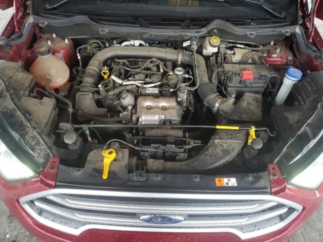 MAJ3S2GE2KC276935 - 2019 FORD ECOSPORT SE წითელი ფოტო 12