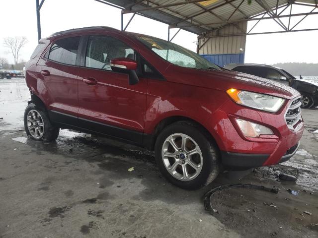 MAJ3S2GE2KC276935 - 2019 FORD ECOSPORT SE წითელი ფოტო 4