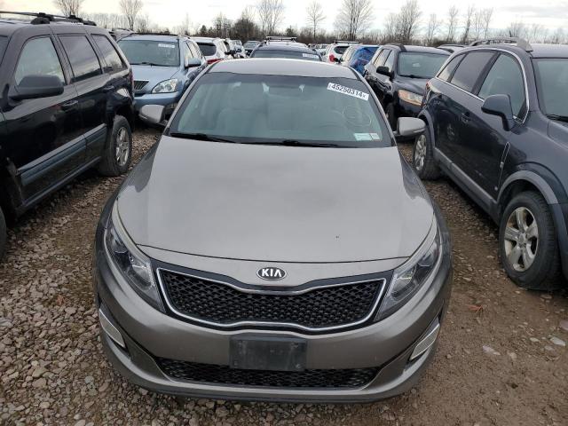 5XXGM4A74FG460663 - 2015 KIA OPTIMA LX GRAY photo 5