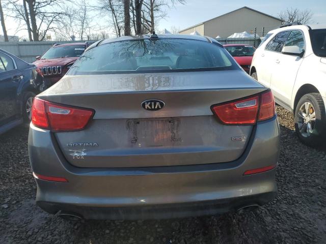 5XXGM4A74FG460663 - 2015 KIA OPTIMA LX GRAY photo 6