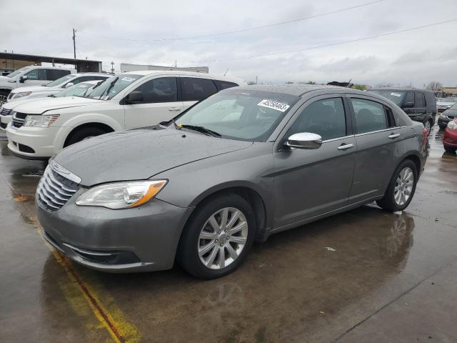 1C3CCBCG4DN610036 - 2013 CHRYSLER 200 LIMITED GRAY photo 1