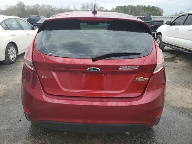 3FADP4EJ0GM103485 - 2016 FORD FIESTA SE RED photo 6