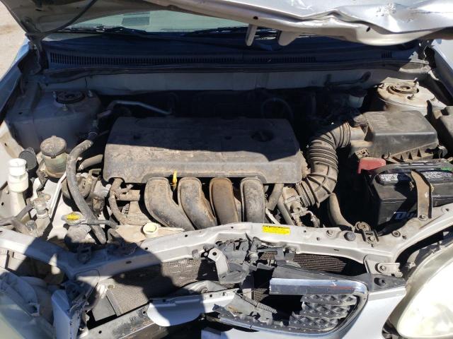 1NXBR32E66Z668553 - 2006 TOYOTA COROLLA CE SILVER photo 11