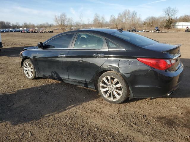 5NPEC4AC8DH591894 - 2013 HYUNDAI SONATA SE BLACK photo 2