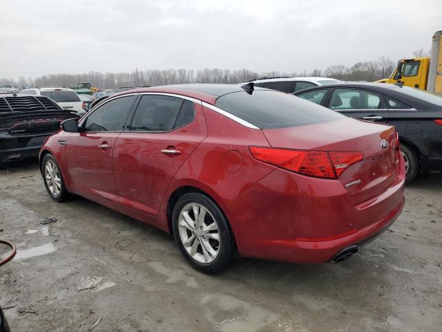 5XXGN4A75DG225795 - 2013 KIA OPTIMA EX BURGUNDY photo 2