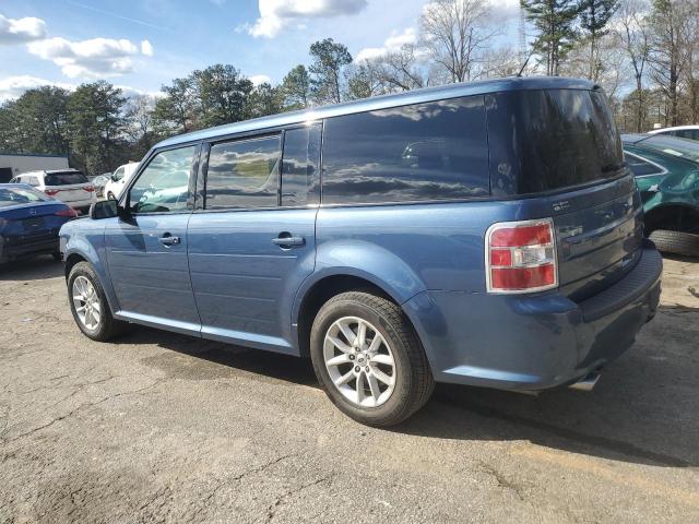 2FMGK5B87KBA26374 - 2019 FORD FLEX SE BLUE photo 2