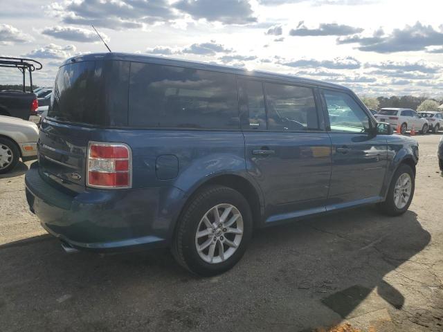 2FMGK5B87KBA26374 - 2019 FORD FLEX SE BLUE photo 3