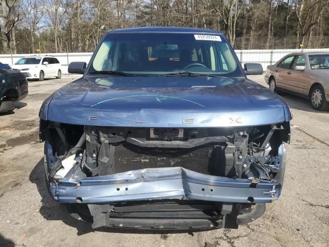 2FMGK5B87KBA26374 - 2019 FORD FLEX SE BLUE photo 5