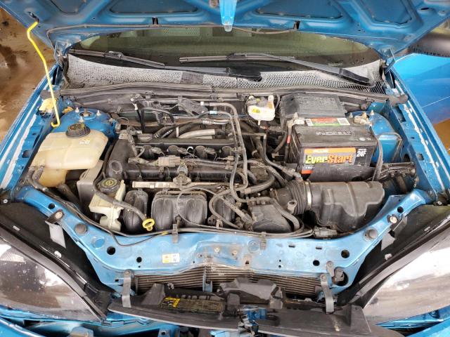 1FAHP36N07W118971 - 2007 FORD FOCUS ZXW BLUE photo 11