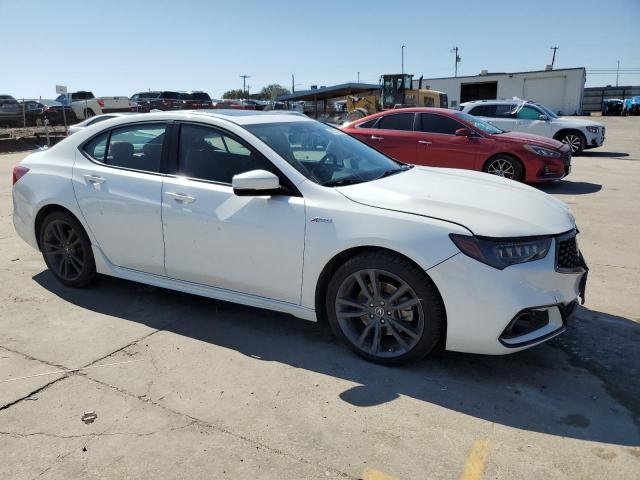 19UUB2F66JA000942 - 2018 ACURA TLX TECH+A WHITE photo 4