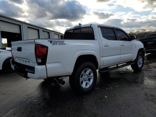 5TFAX5GN8KX134828 - 2019 TOYOTA TACOMA DOUBLE CAB WHITE photo 3