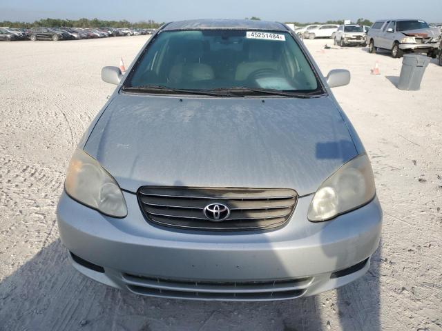 JTDBR32E142038811 - 2004 TOYOTA COROLLA CE SILVER photo 5